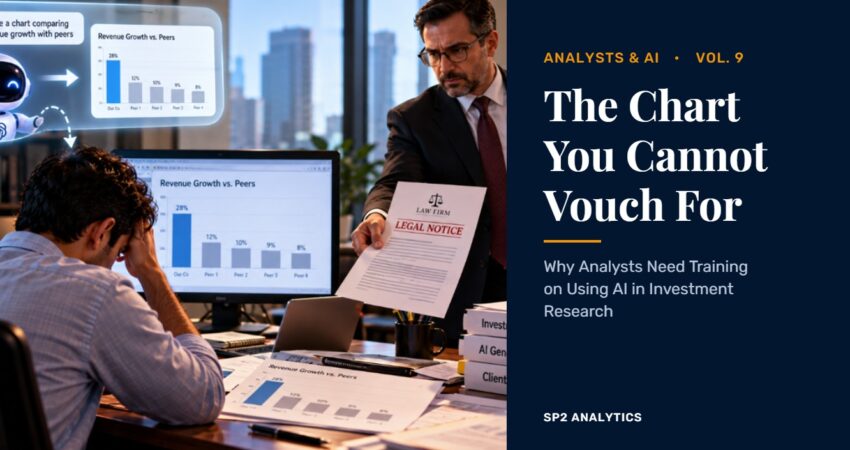 Analysts & AI Vol. 9: The Chart You Cannot Vouch For — Why Analysts Need Training on Using AI in Investment Research